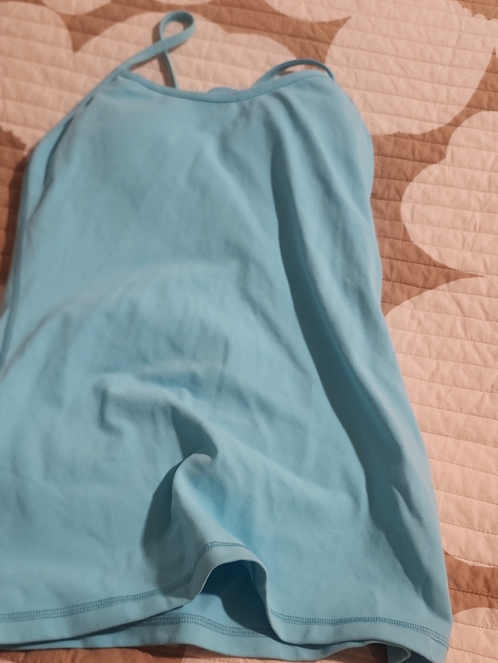 Lululemon Aqua Blue Strappy Tank Top